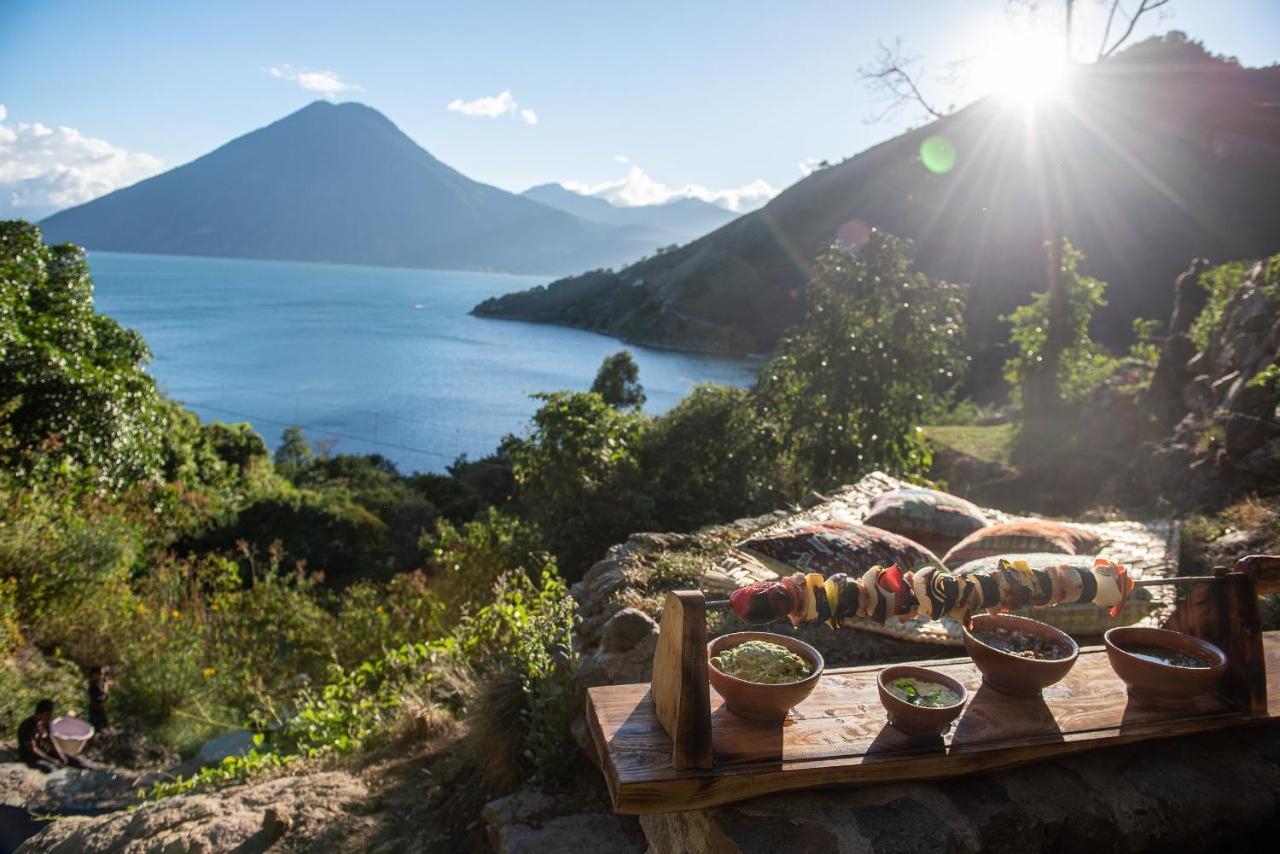 El Picnic Atitlan Hotel Tzununá Buitenkant foto