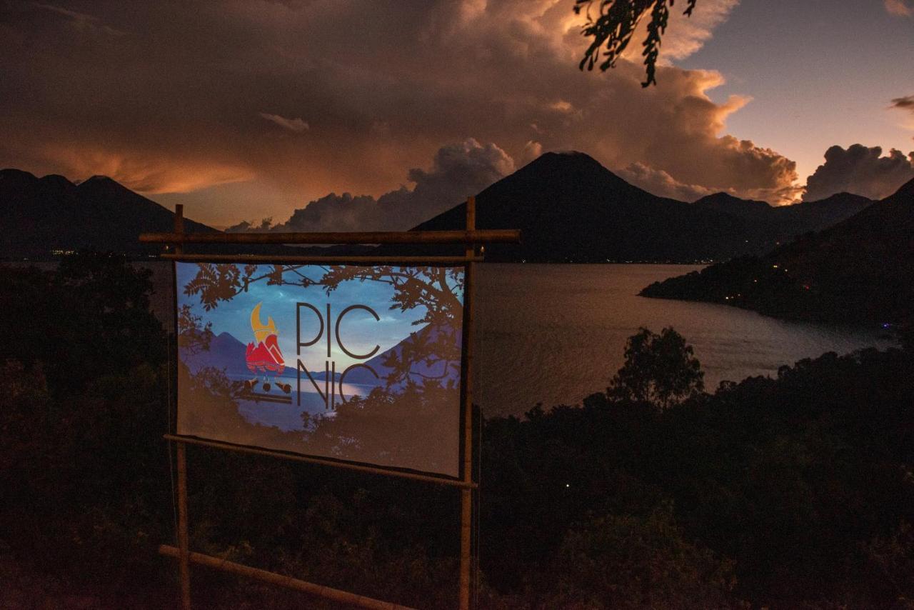 El Picnic Atitlan Hotel Tzununá Buitenkant foto